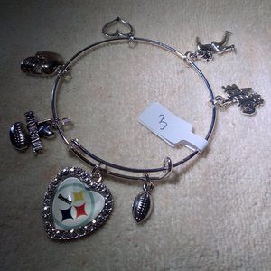 Pittsburgh Steelers NFL Custom Expandable Bracelet